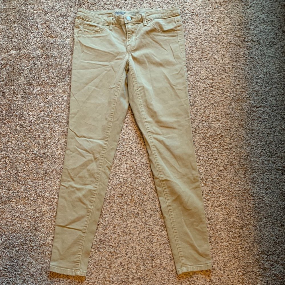 Mossimo Khaki Jeggings 6R